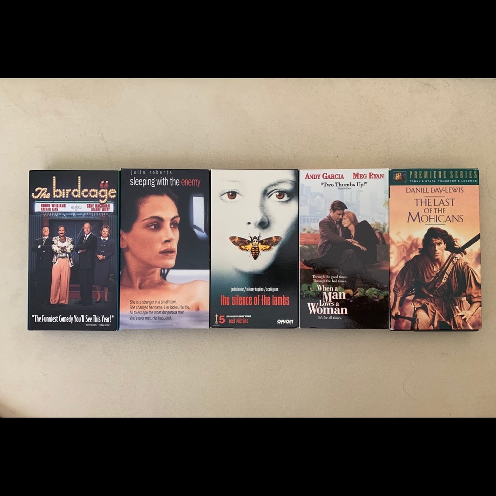Classic VHS Drama Tapes